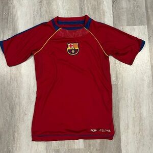 FC Barcelona National Team Soccer Jersey Size YM